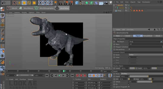 C4D插件-物体相互依附组合排列插件 Nitro4D NitroFit v1.0 Win/Mac