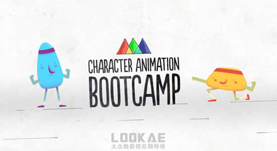 AE教程-二维卡通人物角色动作绑定制作MG动画学习 SOM-Character Animation Bootcamp
