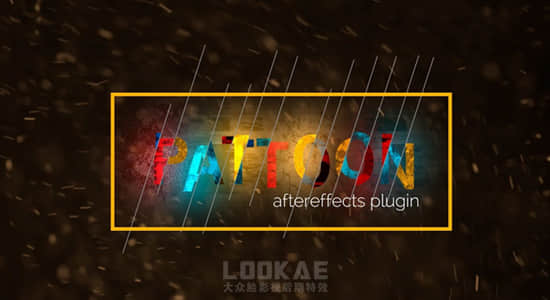 AE插件-图层纹理贴图背景制作 Pattoon Texturing Plugin V1.5.1 Win/Mac + 使用教程