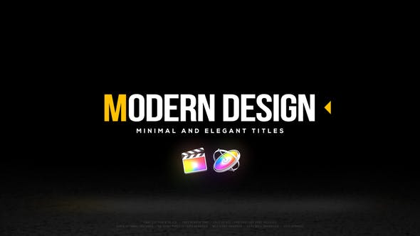 FCPX插件-20个简洁设计文字大标题动画预设 Clean Titles Pack