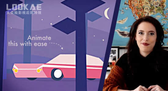 AE教程-伪造三维图形MG动画效果 Skillshare – Faking Depth in After Effects Made Easy Animate a Faux 3D Looping Car