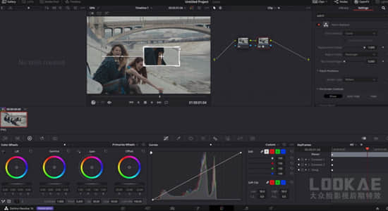 达芬奇教程-画面多余物体移除  Lowepost – Paint Fixing in DaVinci Resolve
