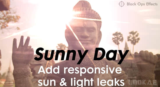 AE/PR插件-真实太阳光照耀斑特效 Sunny Day v1.0 Win