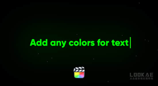 FCPX插件-20种光标打字机输入标题动画 Typewriter Pro X