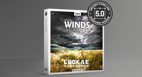 130组大自然风吹雨打环境环绕音无损音效 Winds Of Nature