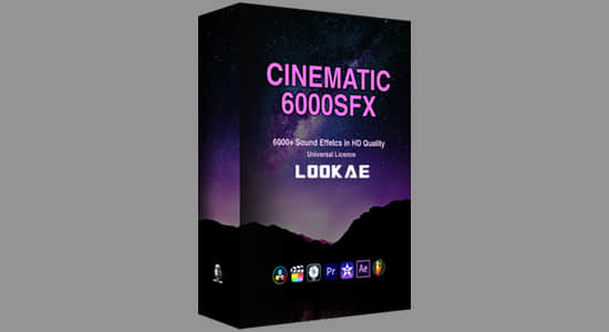 6000个终极多类型电影高品质无损音效包 ProfessionalSongs 6000+ Cinematic SFX Ultimate Bundle Pack