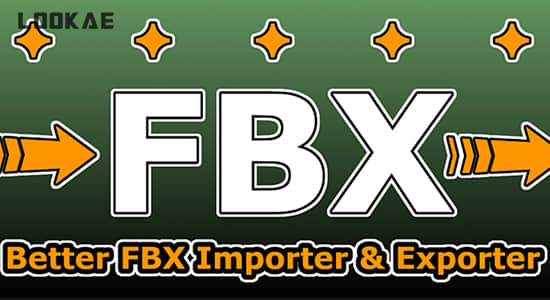 Blender插件-FBX模型导入导出工具 Better FBX Importer & Exporter v5.0.3