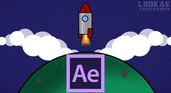 AE教程-MG二维运动图形制作学习(英文字幕) Udemy - Master Motion Graphics for Beginners