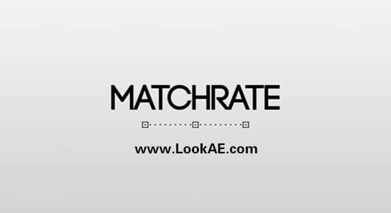 AE脚本-以相同速率扩展图层属性动画 MatchRate V1.3.3 + 使用教程