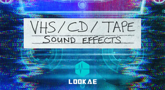 复古怀旧CD磁带播放机快进倒带按键VHS音效 Triune Digital VHS CD TAPE SFX