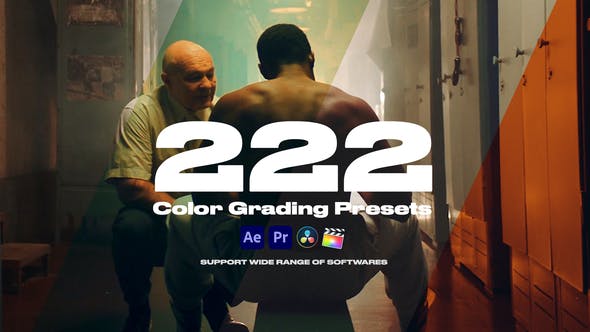 222个社交媒体短片婚礼照片电影LUTS调色预设 Colorify 222 LUTs