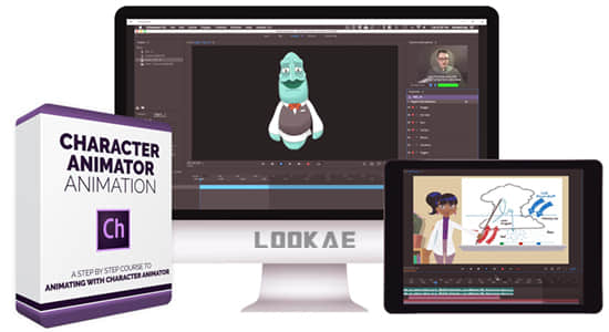 人物捕捉制作卡通角色动画教程 Character Animator Animation