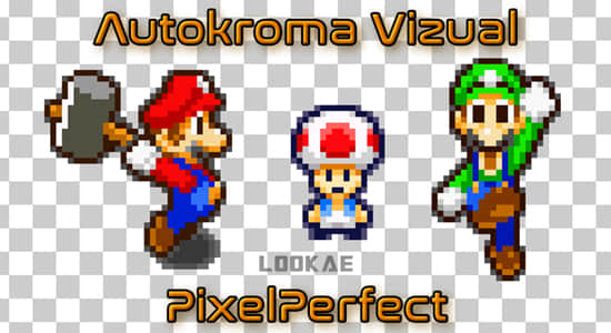 80年代复古8bit像素化视觉特效AE/PR插件 Vizual PixelPerfect v1.0.7 Win/Mac