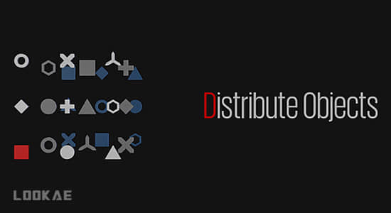 Blender插件-三维模型物体任意排列工具 Distribute Objects Addon v1.00