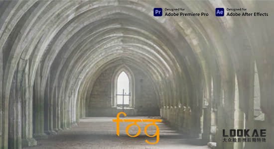 AE/PR插件-三维真实体积雾气朦胧生成特效 Fog v1.4.1 Win/Mac