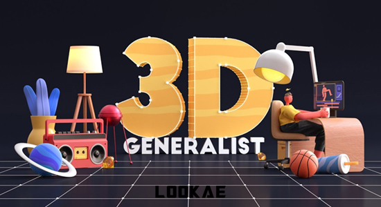 三维角色动画建模绑定C4D教程 3D Generalist
