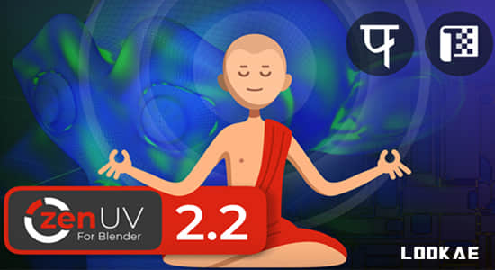 三维模型展UV工具Blender插件 Zen UV V3.1.1