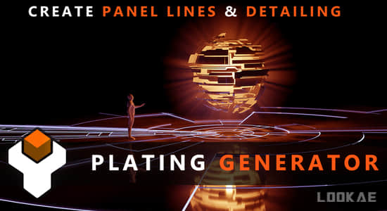 多边形纹理生成器Blender插件 Plating Generator and Greebles v2.3+预设库