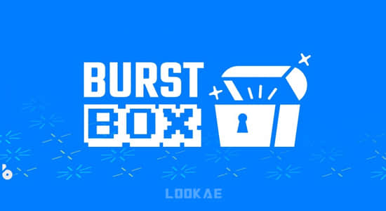 AE脚本-一键快速生成MG爆炸图形动画 BurstBox v1.1 + 使用教程