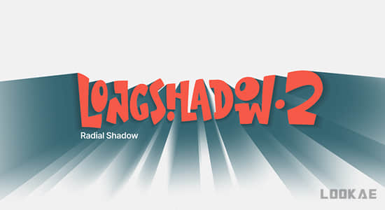 AE插件-超赞阴影长拖尾投影特效 LongShadow 2 v1.1 Mac/Win