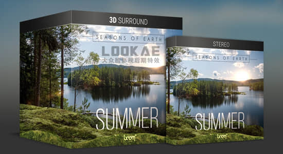 音效-88组夏天宁静夏日季节大自然环境氛围无损音效 Summer