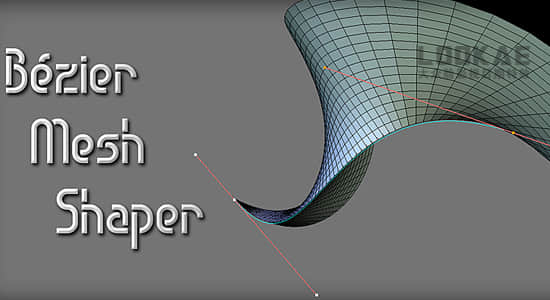 Blender插件-曲线网格变形建模工具 Bezier Mesh Shaper v0.9.59