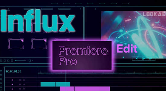 AE/PR插件-直接导入MKV/MOV/FLV格式素材视频解码器 Influx v1.1.4 Mac苹果版