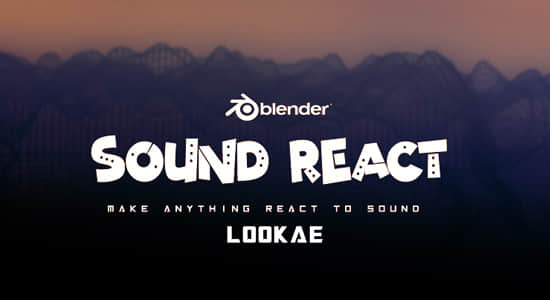 Blender插件-音乐律动节奏可视化BPM视觉效果 Sound React Addon V1.2