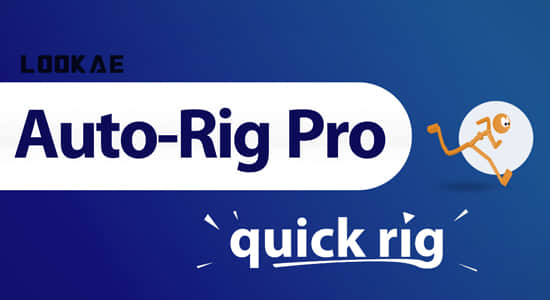 Blender插件-三维人物角色动作自动绑定工具 Auto-Rig Pro Quick Rig V1.25.15