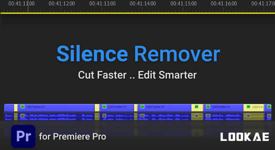 PR插件-智能识别空白音频间隙剪切脚本 Silence Remover V1.2 + 使用教程