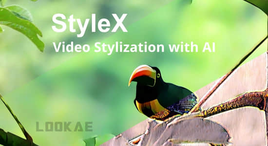 中文汉化-卡通绘画半色调动漫风格化特效AE/PR插件 StyleX V1.0.2.1 Win/Mac