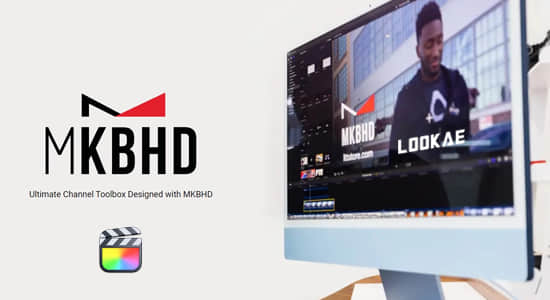 FCPX插件-50个社交媒体网络视频UP博主包装预设动画 mKBHD