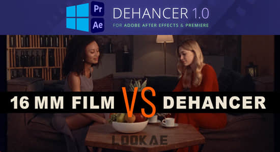 复古电影胶片灼烧光效噪点颗粒AE/PR插件 Dehancer Pro v7.1.1 CE Win一键安装