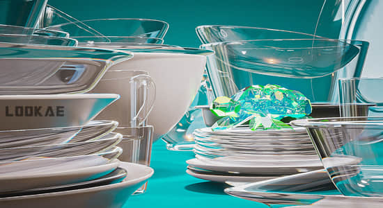 Blender插件-三维真实玻璃材质着色器 Eevee Glass Shader V2