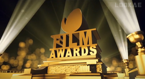 AE模板-仿好莱坞福克斯电影公司LOGO片头 Awards Logo