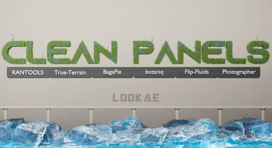 工作流程界面管理Blender插件 Clean Panels V3.1.0