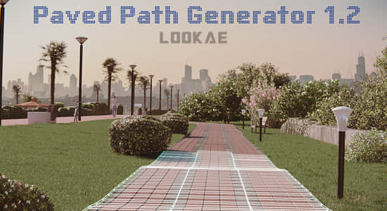 Blender插件-20组三维道路生长器 Paved Path Generator V1.2