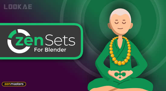 Blender插件-创建管理网格元素顶点组 Zen Sets v2.4.5.0