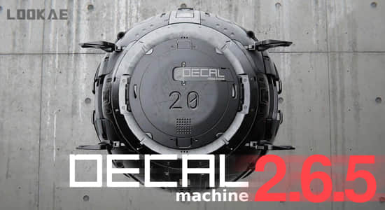 Blender插件-自动化高效建模工具表面贴图工具 DECALmachine V2.6.5