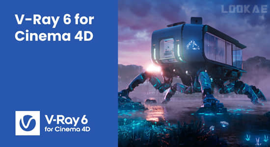 C4D Vray高级渲染器插件 V-Ray 6.20.00 for Cinema 4D R21-2024 Win