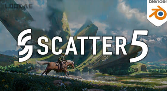 三维花草植物生成Blender插件 Scatter V5.3