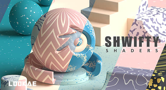 混合纹理材质着色器Blender预设 Shwifty Shaders V1.2