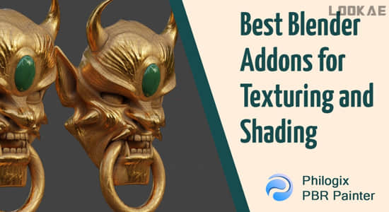 贴图分层绘制Blender插件 Philogix Pbr Painter V3.1.1