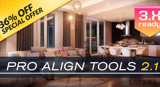 Blender插件-三维模型对齐工具 Pro Align Tools v2.1.11