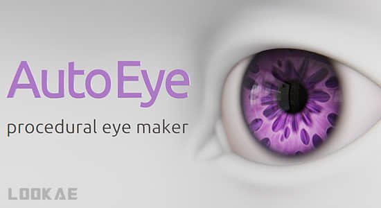 Blender插件-眼睛眼球制作工具 Auto Eye v0.3.7