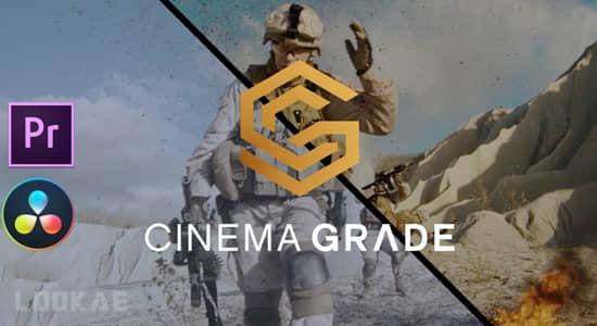 专业强大电影级多功能调色达芬奇/PR插件 Cinema Grade v1.1.15 CE Win