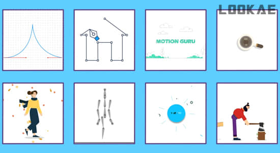 MG动画基础学习AE教程(英文字幕) After Effects Motion Graphics – Easier Than Ever