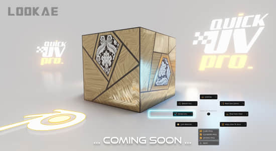 快速展UV贴图Blender插件 Quick Uv Pro V3.1