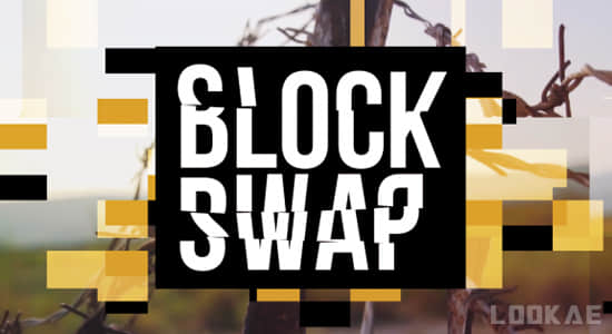 随机生成像素块视觉特效AE/PR插件 Block Swap v1.5 Win中文汉化版
