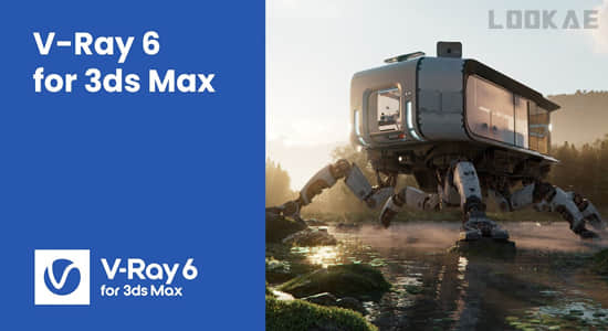 3DS MAX Vray渲染器插件 V-Ray V6.20.01 For 3ds Max 2018-2024